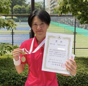 【テニス部】　世田谷区民大会　全種目入賞！！