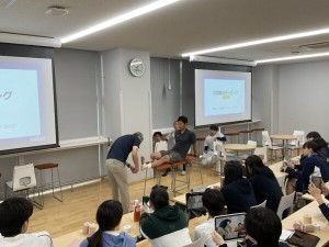 【生徒会】テーピング講習会を実施しました！
