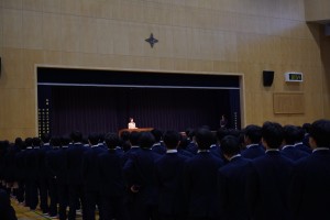 令和７年度　修了式