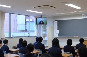 3学期の始業式を実施しました