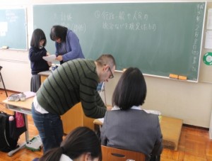 高校1年生 国際プログラムの様子