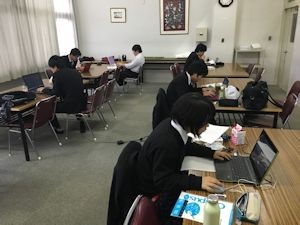 科学部 情報オリンピック予選Bランク入り