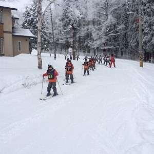 高1冬期野外研修実施中！