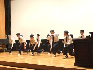 中学野球部のダンス