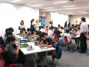 フューチャーセンターが熱気に包まれたレゴキング選手権