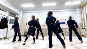 1218篠宮　ダンス部　期末試験明け練習の様子♪