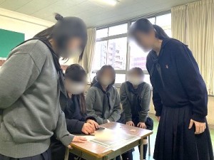 0123水上　レク部福笑い