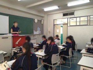 0819朝日　登校日