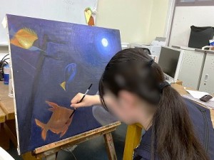 1023水上　美術部①