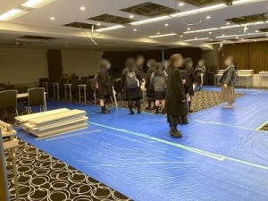 0225水上　卒業式下見