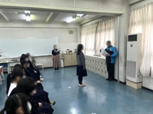 0220池谷　高３卒業式練習