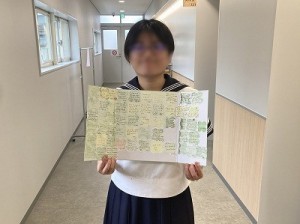 0716水上　色紙 - 水上玲