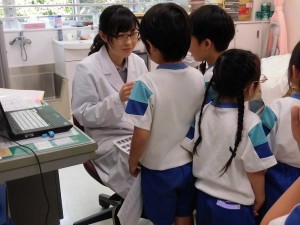 学校たんけん保健室