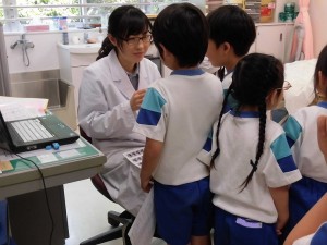 学校たんけん保健室