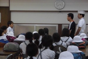 山の学校入寮式