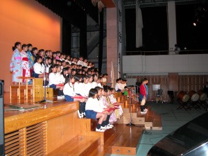 3年群読劇泣いた赤おに