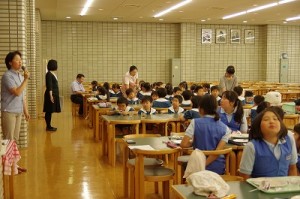 聖徳大学附属幼稚園 体験入学　会食体験