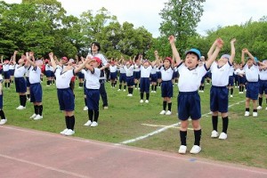 運動会練習始まりました。