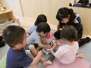 幼稚園・保育園のボランティア活動に参加しました