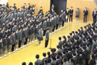 新入生対面式が行われました