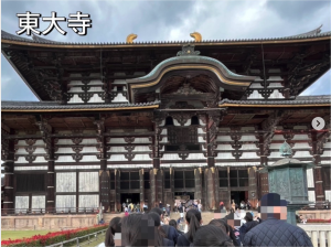 中学3年生の関西修学旅行