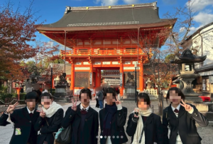 修学旅行で訪れた京都奈良