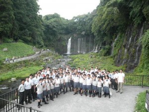 中学1年生　西湖宿泊研修