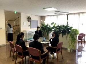 生徒総会がmeetで行われました。