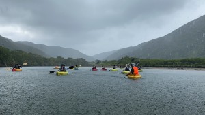 雨にも負けず！冒険へ出かけます！