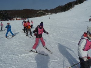 スキー教室1日目