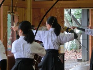 【部活動】交流試合(VS東京学芸大学附属高校・VS都立三田高校)【弓道部】