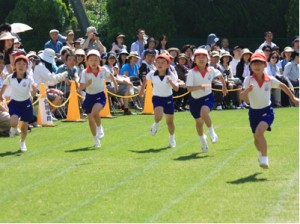 親子で楽しむ運動会