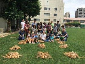 中野での初めての農園プログラムを行いました！