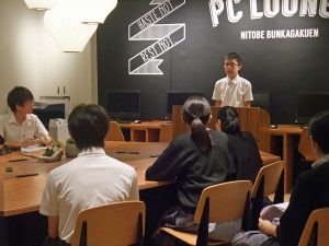 レシテーション発表（中学校）