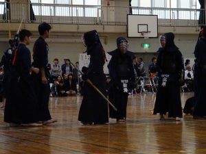 第３ブロック中学秋季剣道大会　女子準優勝　男子都大会進出