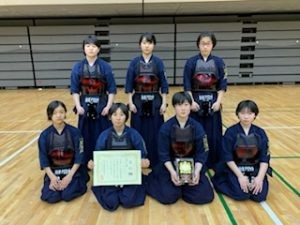 所沢市長旗争奪剣道大会女子準優勝・男子ベスト16