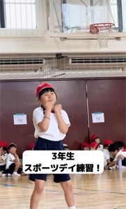 3年生スポーツデイ練習！