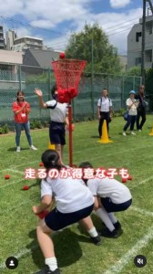 新渡戸小のスポーツデー