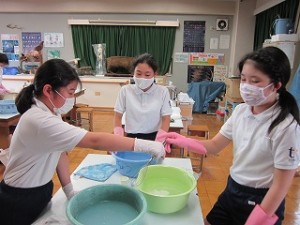 カトリック　ミッション　男女　東星学園　校長　大矢正則　洗濯実習(5)