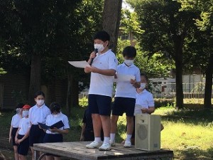 東星学園　校長　大矢正則　カトリック　ミッション　男女　保健委員会の活動(1)