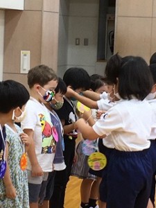 カトリック　ミッション　男女　東星学園小学校　校長　大矢正則　交流会１