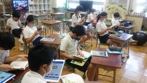 東星学園　校長　大矢正則　清瀬　私立　小学校　読書＆ICT(4)