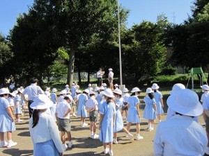 東星学園　校長・大矢校長　清瀬　私立　小学校　前期終業式(2)