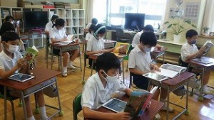 東星学園　校長・大矢正則　清瀬　私立　小学校　読書＆ICT(2)