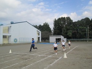 清瀬　私立　小学校　東星学園　大矢正則校長　体育実技発表会(6)