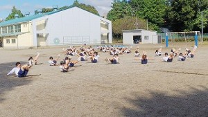 清瀬　私立　小学校　東星学園　大矢正則校長　体育実技発表会(4)