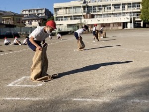 清瀬　私立　小学校　東星学園　大矢正則校長　運動会・体育祭競技(8)