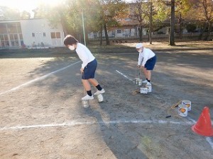 カトリック　ミッション　男女　東星学園　大矢正則校長　運動会・体育祭競技(13)