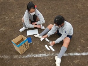 カトリック　ミッション　男女　東星学園　大矢正則校長　運動会・体育祭競技(15)