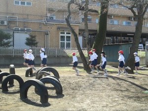 清瀬　私立　小学校　東星学園　大矢正則校長　Run Run Run Day(2)